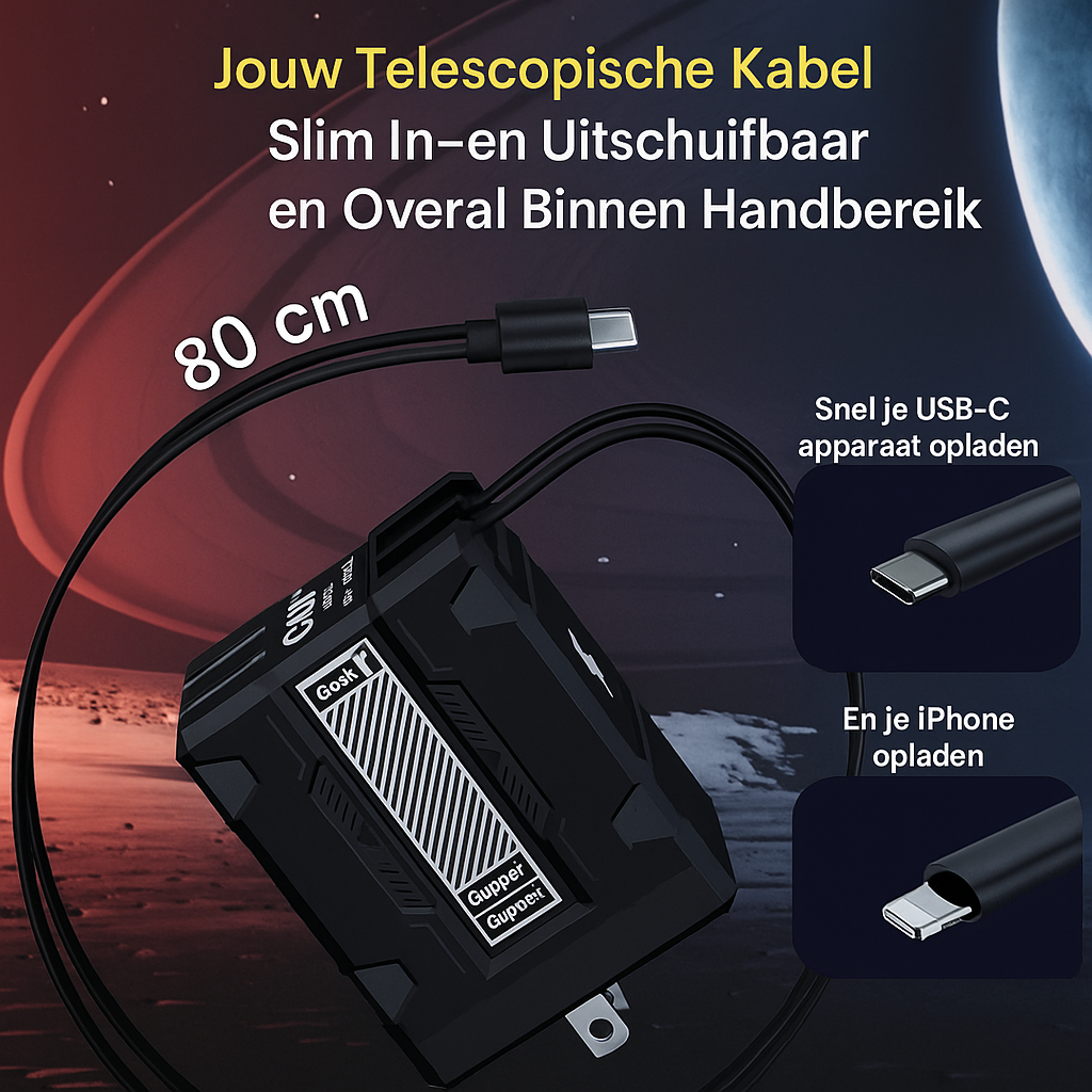 TurboCharge™ GaN | Laadt sneller, slimmer en veiliger!