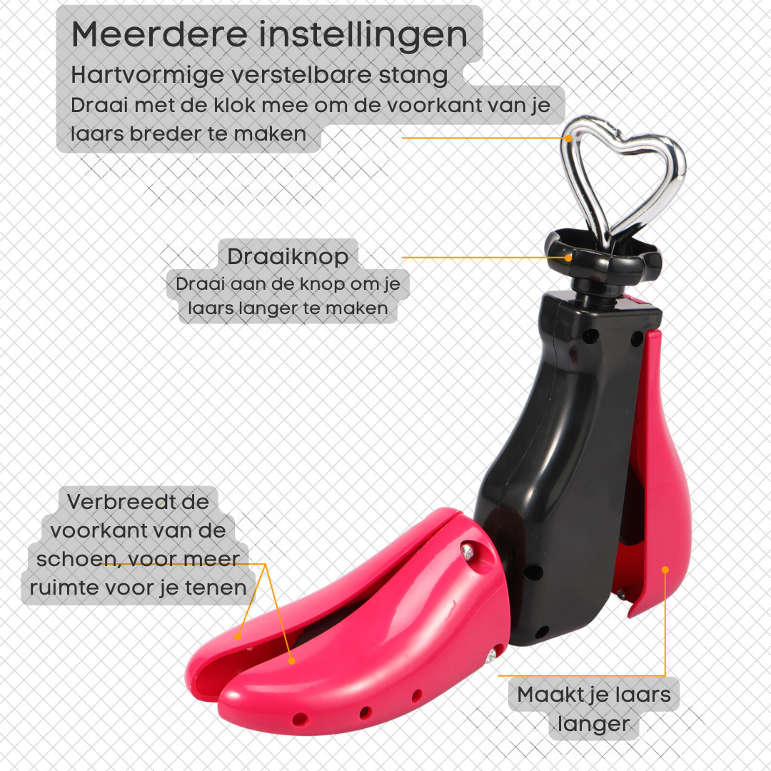 ShoeStretcher | Maak elke schoen of laars passend