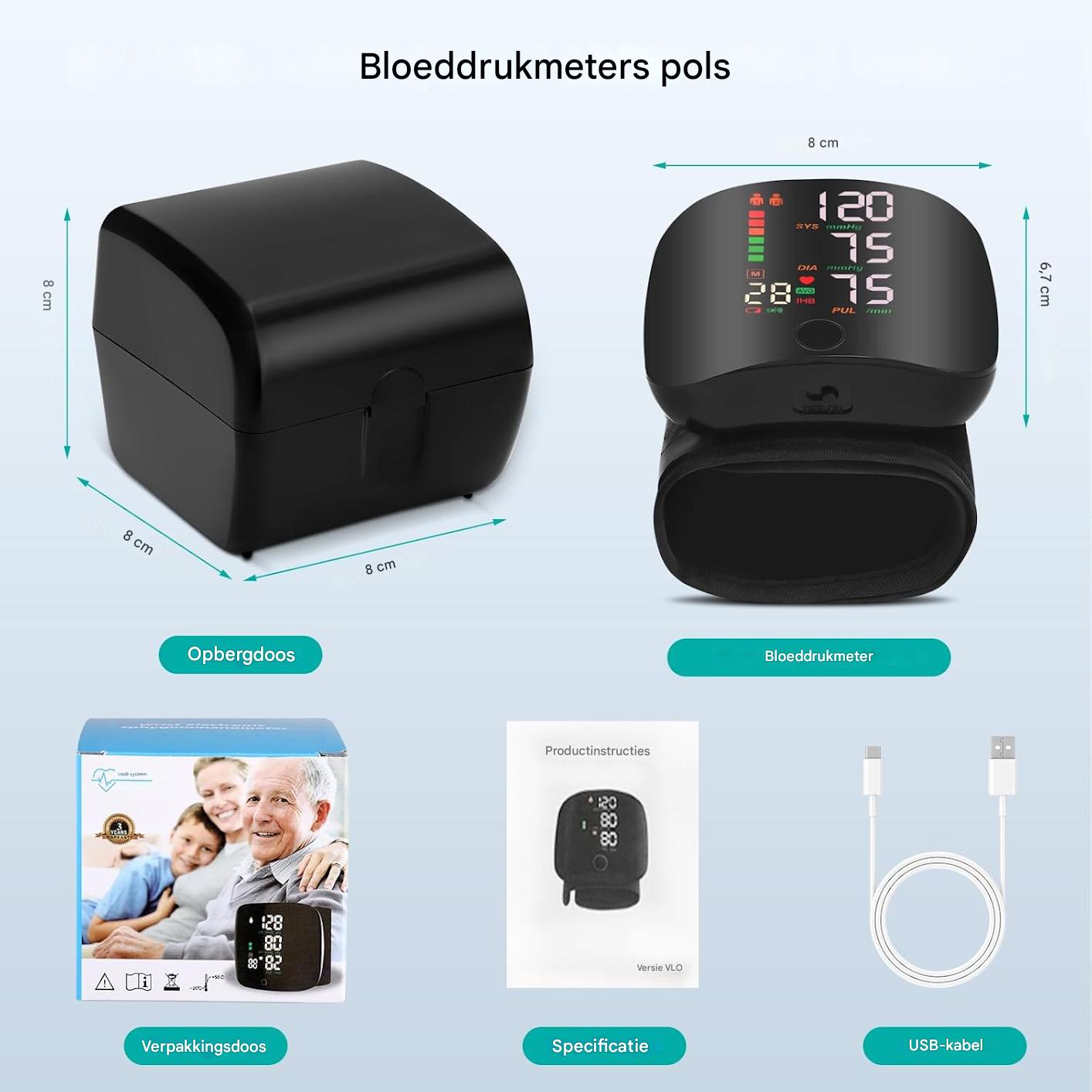 PulseMate™ Pro | Meet je bloeddruk in 30 seconden