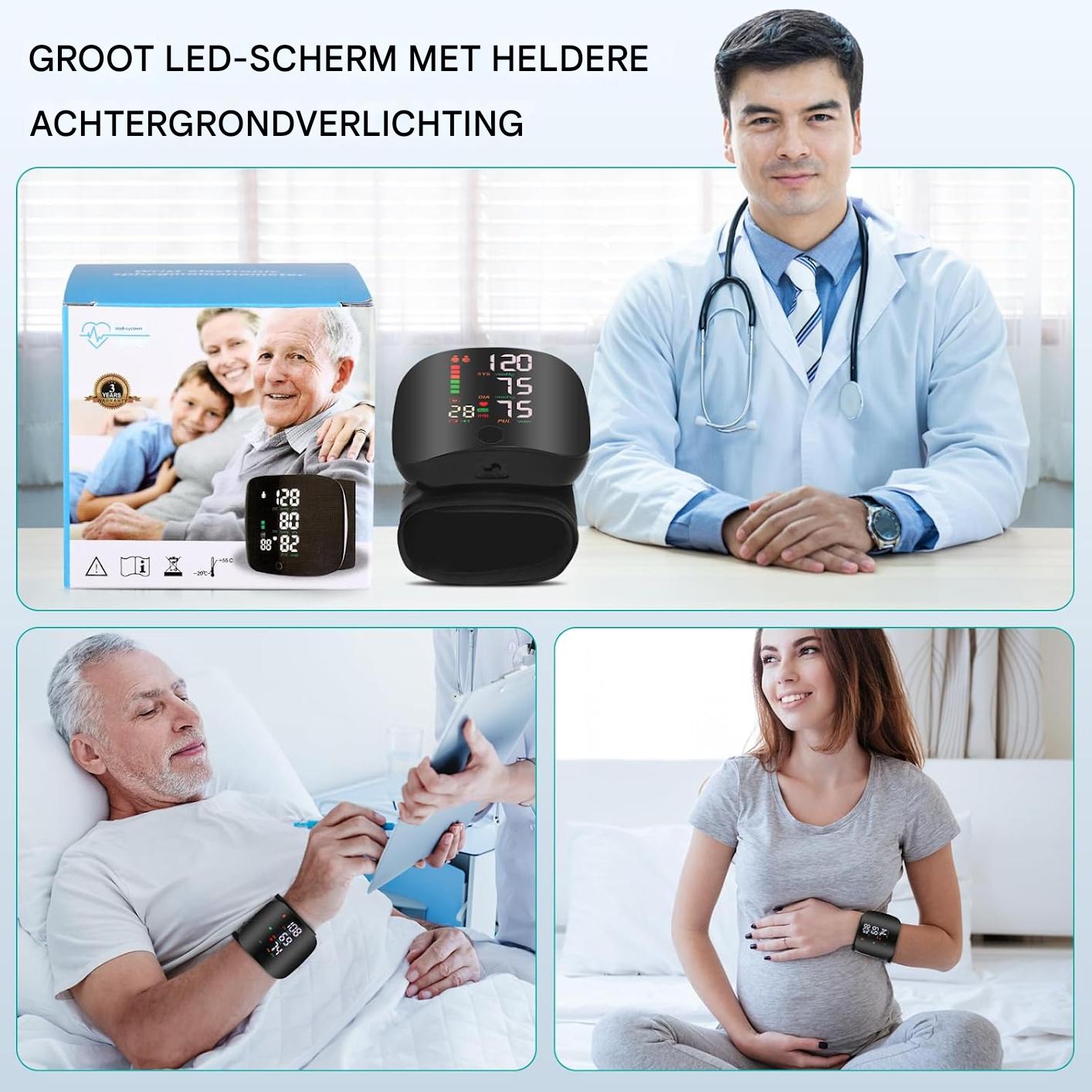 PulseMate™ Pro | Meet je bloeddruk in 30 seconden
