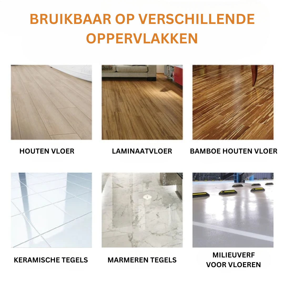 QuickShine Pro | Krachtige vloerhersteller en reiniger | 1+1 gratis