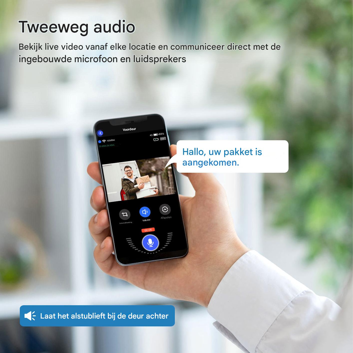 BellBuddy™ | Overal ter wereld je voordeur in de gaten houden!