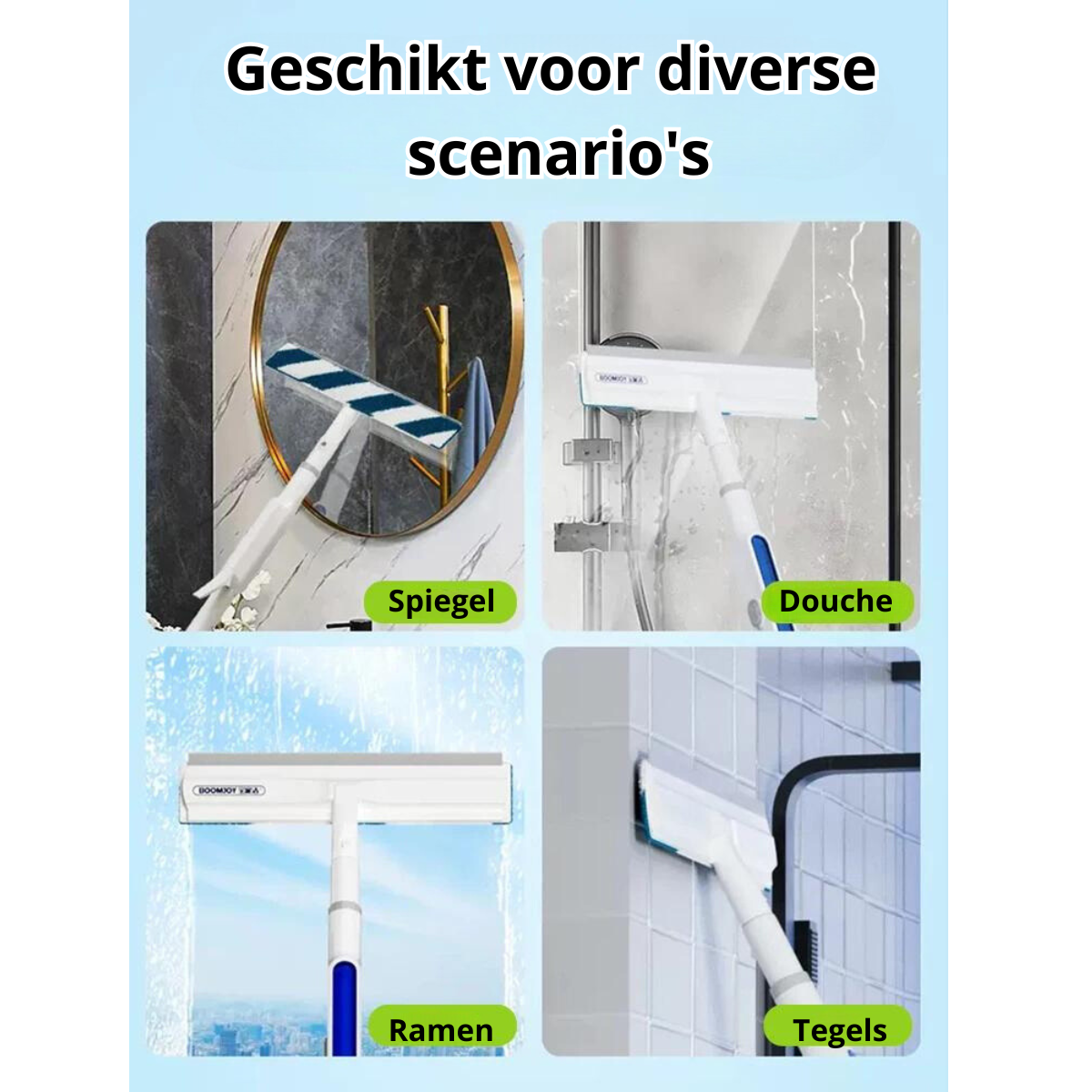 ShinySwipe 3 in 1 ramenwasser | +3 GRATIS microvezeldoeken